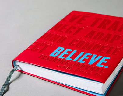 Believe Training Journal: Cover Design