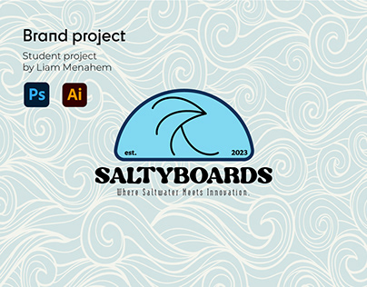 illustartor brand project - saltyboards