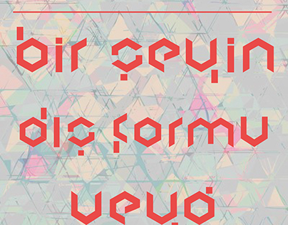 Typrographic Poster