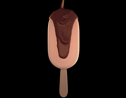 Ice cream - fluid simulation