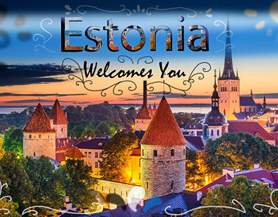 Estonia welcome card