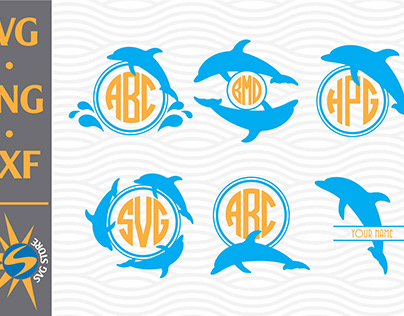 Dolphin Monogram