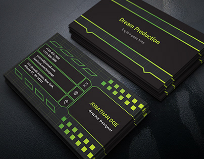 Colorful Business card