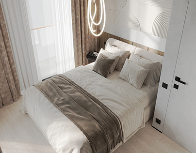Bedroom design in Moscow