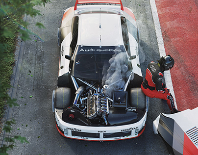 Audi Quattro IMSA GTO- Full CGI.