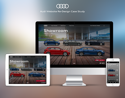 UX/UI Audi Website Responsive design case study
