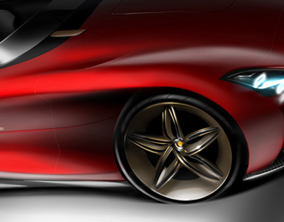 Project thumbnail - Ferrari 250TR (Testa Rossa) Homage Concept
