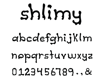 Shlimy Typeface