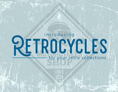 Preview Font: Retrocycles (Craft Supply Co.)