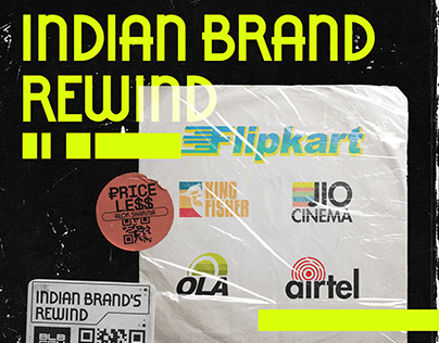 Indian Brand's Rewind | Brand logos in retro style
