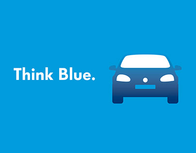 Volkswagen Think Blue - Icon Design