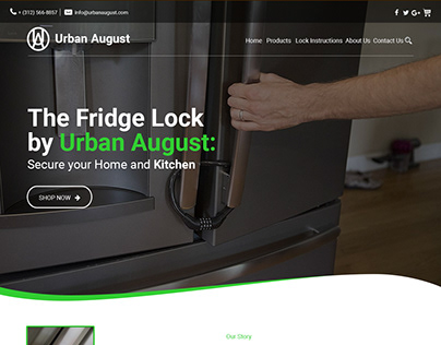 urban august fridge lock