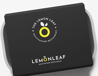 Lemon leaf Restaurant Identity design