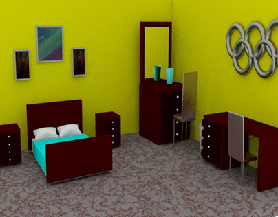 3D Room Interior