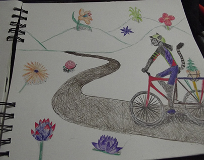 Project thumbnail - Gato en bicicleta