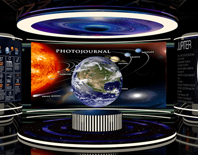 Scientific TV Program About Solar System
