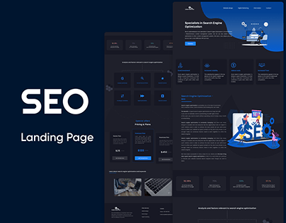 SEO (Search Engine Optimization) Landing Page