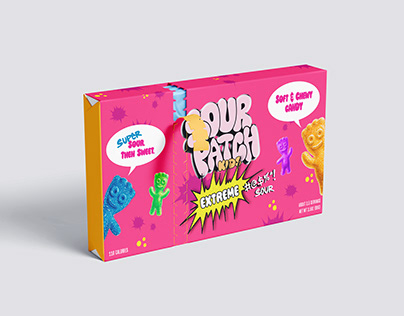 Sour Patch Kids Extreme! - Package Design