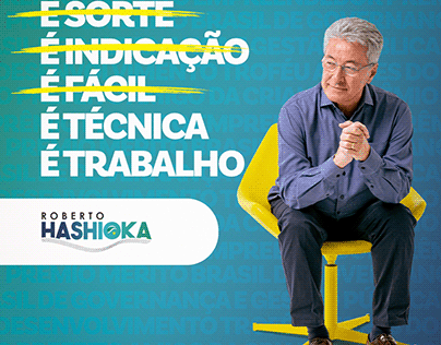 Pré-Candidato - Roberto Hashioka (Política)