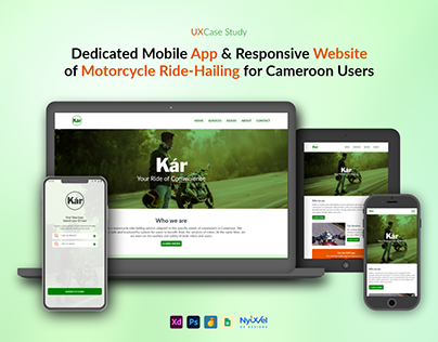 Case Study: App + Website of Motorcycle Ride-Hailing
