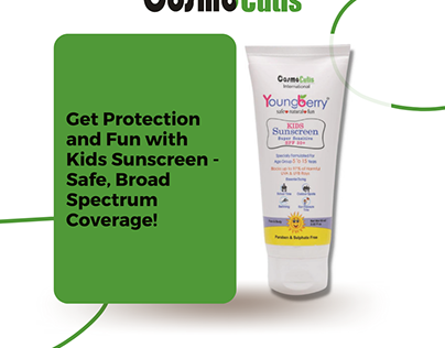 Get Protection and Fun with Kids Sunscreen