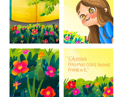 Floral Storyboard