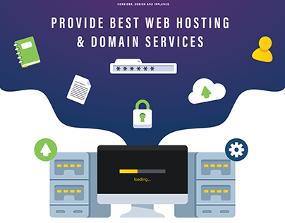Domain & Hosting Service Post Design