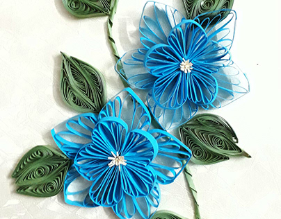 PAPER QUILLING - A SURFACE ART