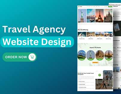 Travel Agency Website Design With WordPress