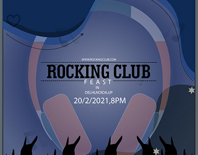 Music concert poster