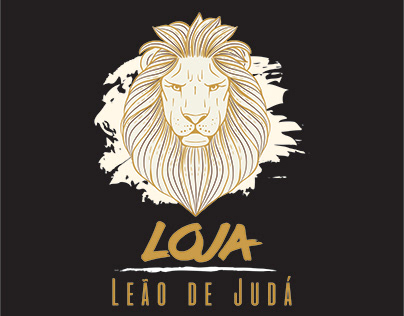 Logo Loja Leão de Judá (3mod)