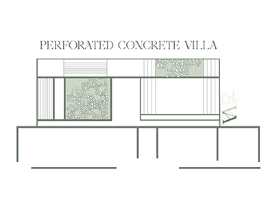 Perforated Concrete Villa