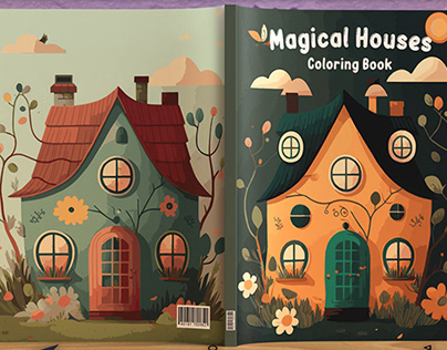 Magical house Coloring book for kid's