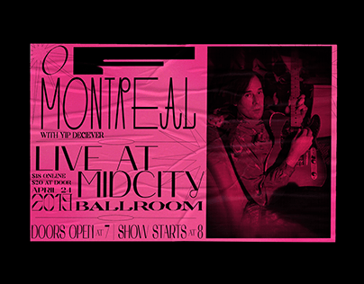 of Montreal Concept Poster