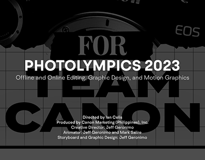 Photolympics 2023 Canon Video Animation