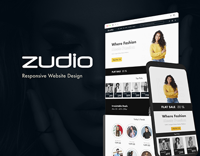 Zudio | Responsive E Commerce Web Design