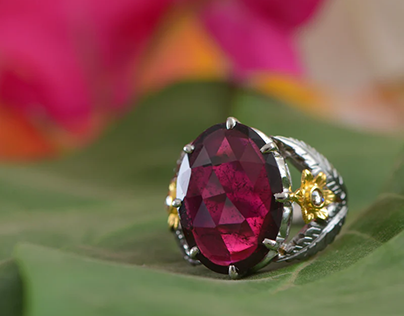 Emma Chapman jewels - Parker Tourmaline Diamond Ring