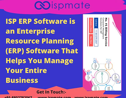 The ISP ERP Software is a Unique And Effective Solution