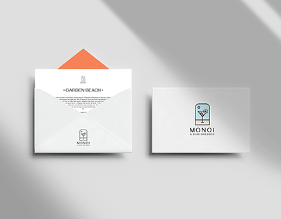 Concept logo Monoi & Bois Dressés