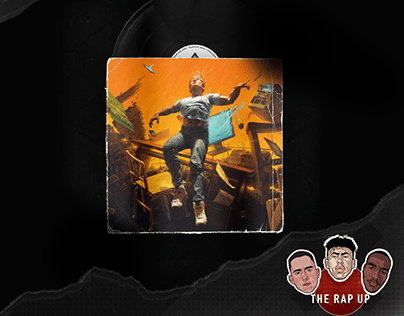 Spotify Cover Art for 'The Rap Up'