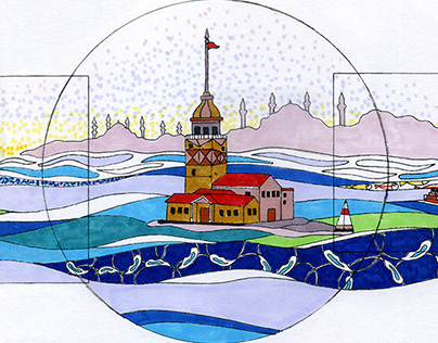 Illustrations of Istanbul