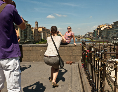 Istantanee da Firenze, città per turisti
