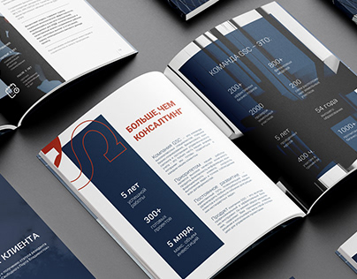 CLIENT BOOK | brochure for a consulting agency