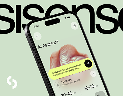 Sisense AI Assistant - SaaS & UX UI Design
