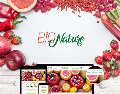 BIONATURE - an e-commerce food website