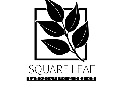 Square Leaf Landscaping & Design | Logo Design