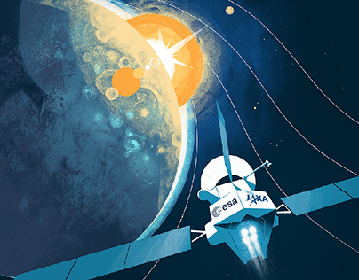 Arianespace official poster 
A journey to Mercury