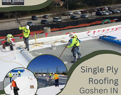 Single Ply Roofing Goshen IN
