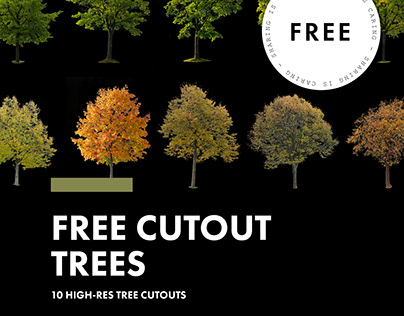 10 Free high-res Cutout Trees