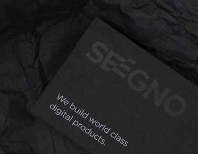 Seegno / Letterpress Business Card